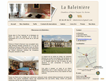 Tablet Screenshot of la-baleiniere.fr